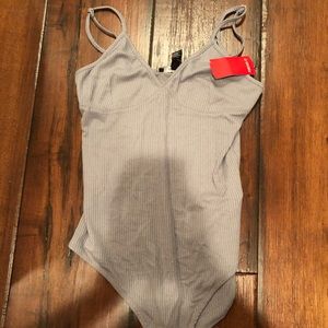 BRAND NEW WITH TAGS Purple/grey forever21 bodysuit